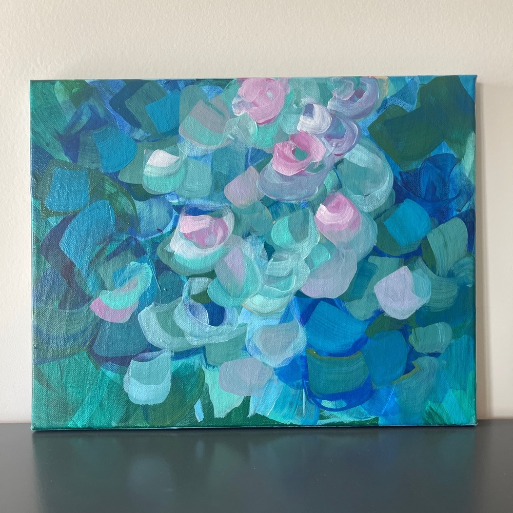Original abstract painting on canvas